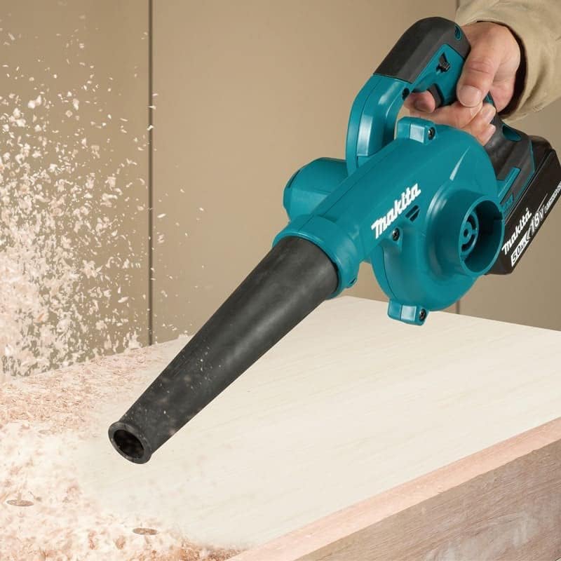 Makita Akku-Gebläse 18 V (ohne Akku, ohne Ladegerät), Blau, Schwarz, 1 Stück