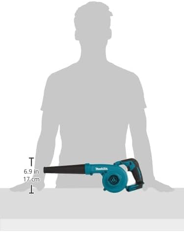 Makita Akku-Gebläse 18 V (ohne Akku, ohne Ladegerät), Blau, Schwarz, 1 Stück